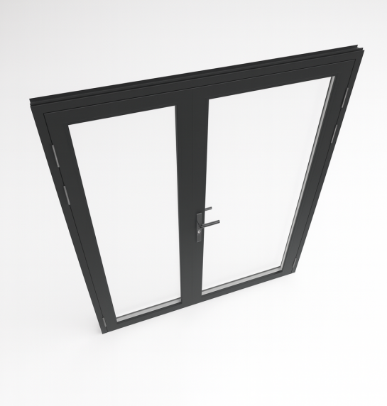 Aluminum Casement Doors