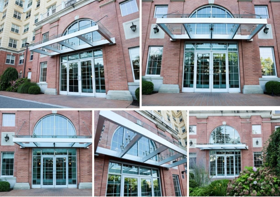 10 Byron Place – Glass Canopy & Storefront