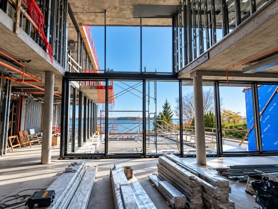Schüco ASE 60 Lift-and-Slide Doors with TipTronic — Malba, Queens, NY